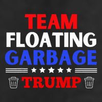 Garbage For Trump Team Floating Garbage Funny Trump 25L Jumbo Tote