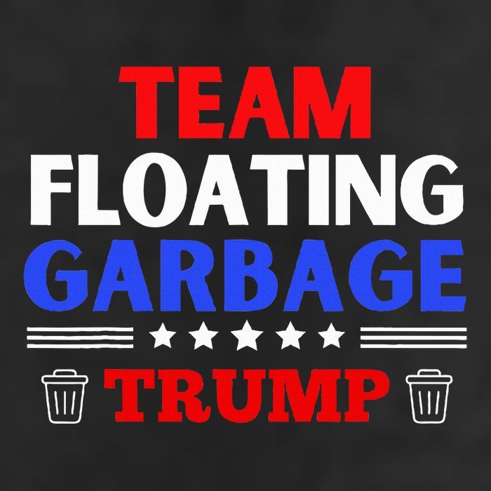 Garbage For Trump Team Floating Garbage Funny Trump 25L Jumbo Tote