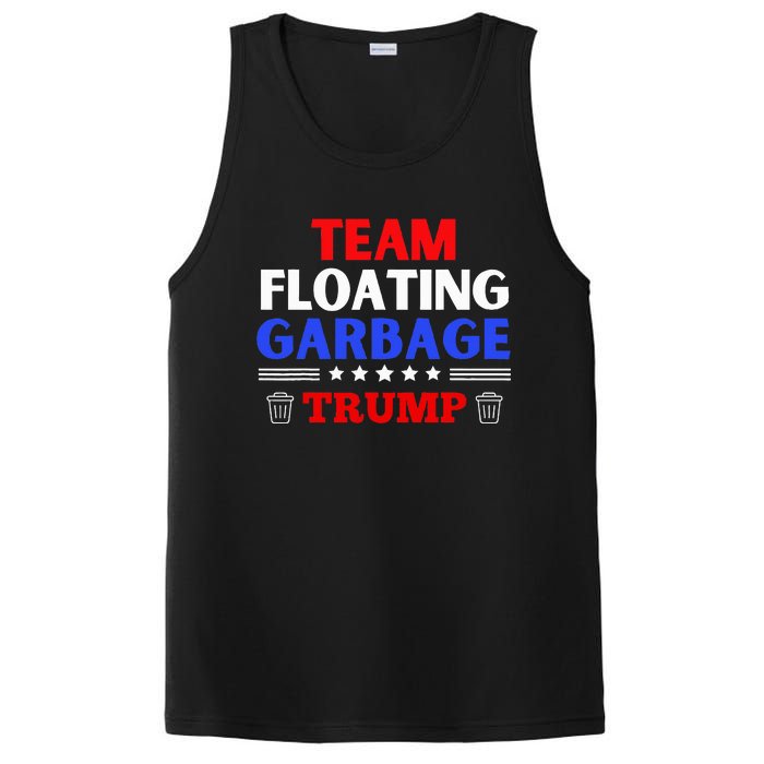 Garbage For Trump Team Floating Garbage Funny Trump PosiCharge Competitor Tank