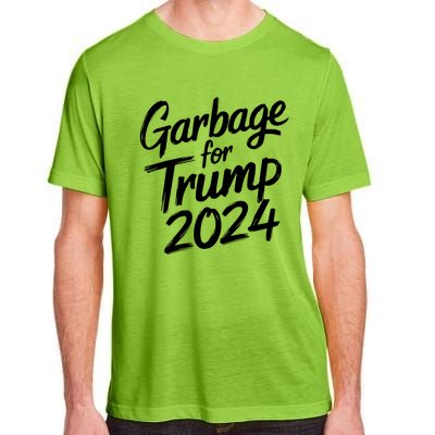 Garbage For Trump 2024 We Are Not Garbage Vote Trump Adult ChromaSoft Performance T-Shirt