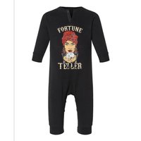 Gypsy Fortune Teller Psychic Fortune Teller Costume Infant Fleece One Piece