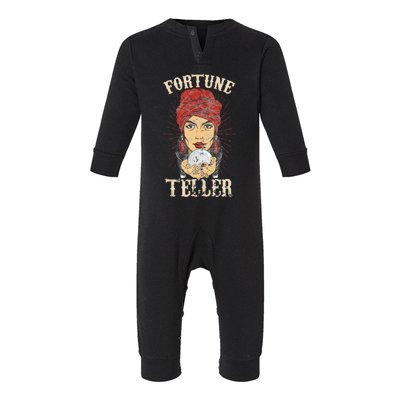 Gypsy Fortune Teller Psychic Fortune Teller Costume Infant Fleece One Piece