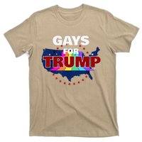 Gays For Trump 2024 Pro Reelect Donald Trump T-Shirt