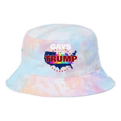 Gays For Trump 2024 Pro Reelect Donald Trump Tie Dye Newport Bucket Hat