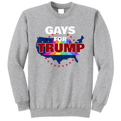 Gays For Trump 2024 Pro Reelect Donald Trump Sweatshirt