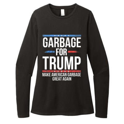 Garbage For Trump Make American Garbage Great Again Womens CVC Long Sleeve Shirt