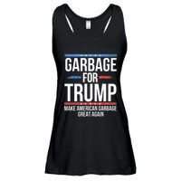 Garbage For Trump Make American Garbage Great Again Ladies Essential Flowy Tank