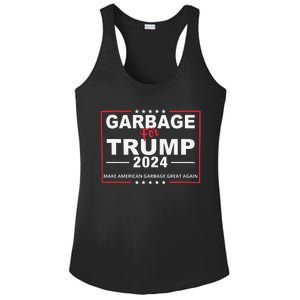 Garbage For Trump Make American Garbage Great Again 2024 Ladies PosiCharge Competitor Racerback Tank