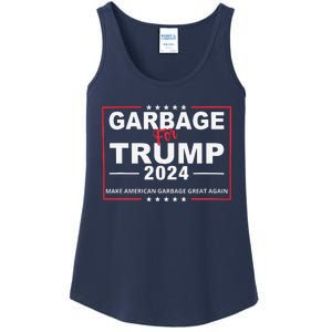 Garbage For Trump Make American Garbage Great Again 2024 Ladies Essential Tank