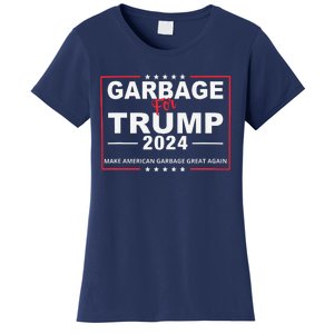 Garbage For Trump Make American Garbage Great Again 2024 Women's T-Shirt