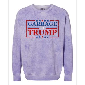 Garbage For Trump Garbage For Trump 2024 Presidential Colorblast Crewneck Sweatshirt