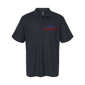 Garbage For Trump Garbage For Trump 2024 Presidential Softstyle Adult Sport Polo