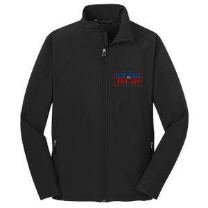 Garbage For Trump Garbage For Trump 2024 Presidential Core Soft Shell Jacket