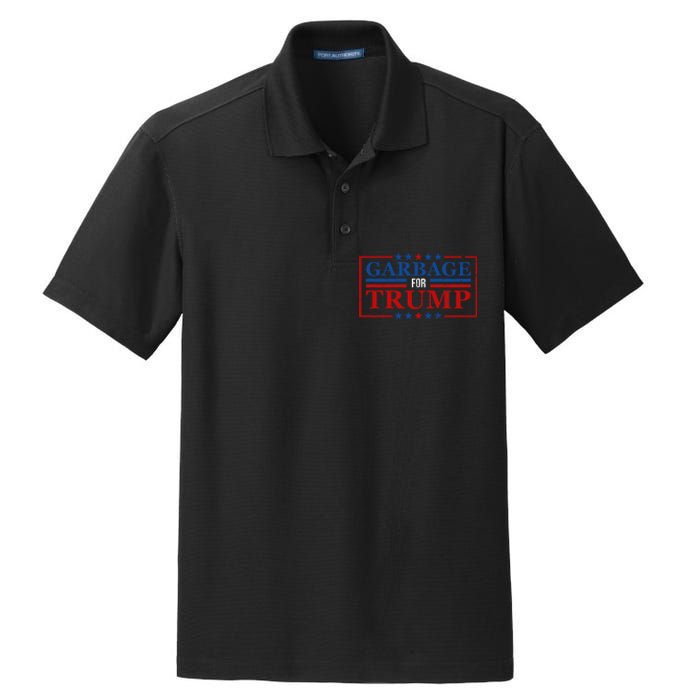 Garbage For Trump Garbage For Trump 2024 Presidential Dry Zone Grid Polo