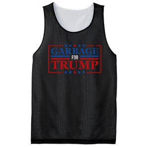 Garbage For Trump Garbage For Trump 2024 Presidential Mesh Reversible Basketball Jersey Tank