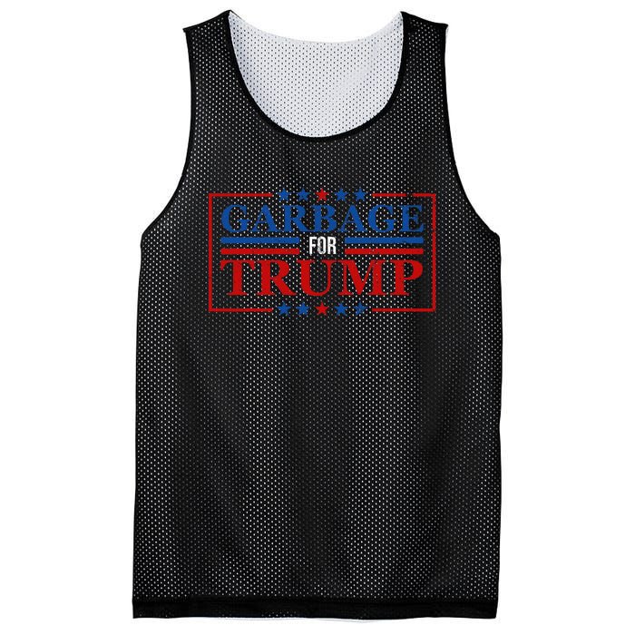 Garbage For Trump Garbage For Trump 2024 Presidential Mesh Reversible Basketball Jersey Tank