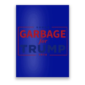 Garbage For Trump Proud Maga Garbage Trump Supporter Gift Poster