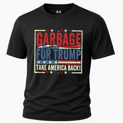 Garbage For Trump Take America Back Performance Shirt