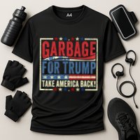Garbage For Trump Take America Back Cooling Performance Crew T-Shirt