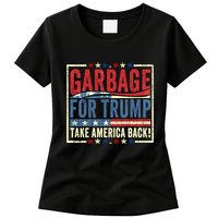 Garbage For Trump Take America Back Womens T-Shirt