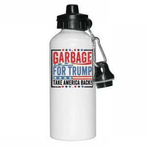 Garbage For Trump Take America Back Aluminum Water Bottle