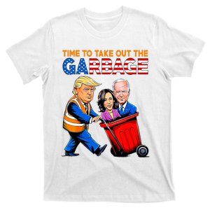 Garbage For Trump 2024 Time To Take Out Garbage Biden T-Shirt