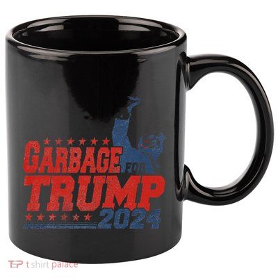 Garbage For Trump 2024 Gift 11oz C Handle Ceramic Mug