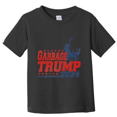 Garbage For Trump 2024 Gift Toddler T-Shirt