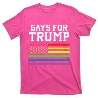 Gays For Trump Usa Flag Pro Reelect Donald 2020 Lgpt Gift T-Shirt