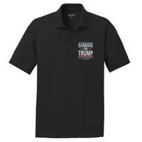 Garbage For Trump Make American Garbage Great Again Gift PosiCharge RacerMesh Polo