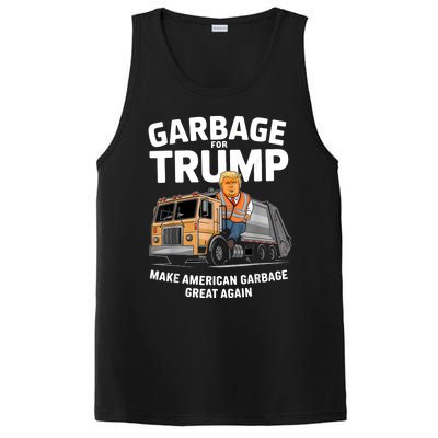 Garbage For Trump PosiCharge Competitor Tank