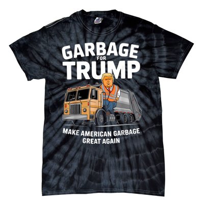 Garbage For Trump Tie-Dye T-Shirt