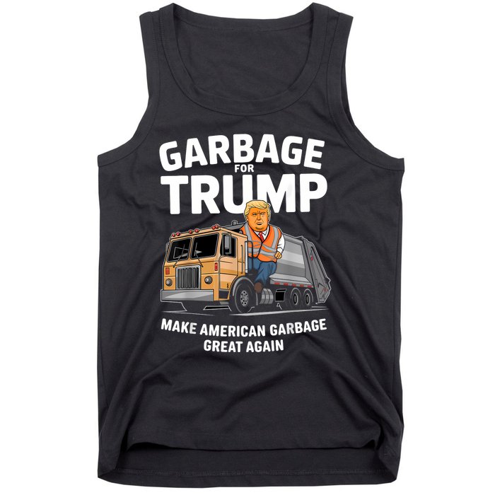 Garbage For Trump Tank Top