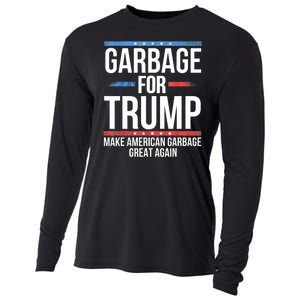 Garbage For Trump Make American Garbage Great Again Cooling Performance Long Sleeve Crew