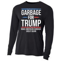 Garbage For Trump Make American Garbage Great Again Cooling Performance Long Sleeve Crew