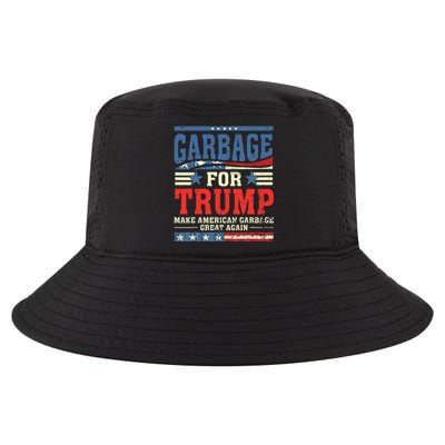 Garbage For Trump Make American Garbage Great Again Cool Comfort Performance Bucket Hat