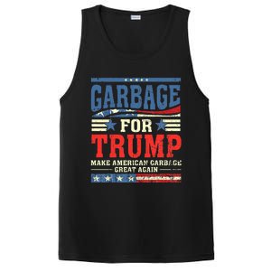 Garbage For Trump Make American Garbage Great Again PosiCharge Competitor Tank