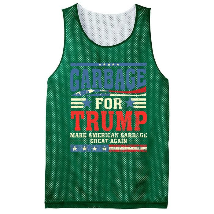 Garbage For Trump Make American Garbage Great Again Mesh Reversible Basketball Jersey Tank