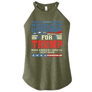 Garbage For Trump Make American Garbage Great Again Women's Perfect Tri Rocker Tank