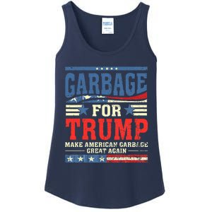 Garbage For Trump Make American Garbage Great Again Ladies Essential Tank