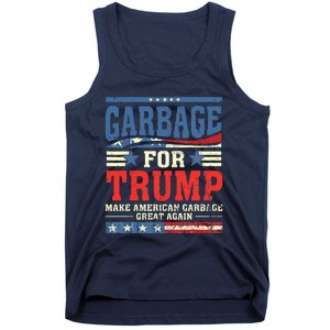 Garbage For Trump Make American Garbage Great Again Tank Top