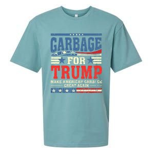 Garbage For Trump Make American Garbage Great Again Sueded Cloud Jersey T-Shirt