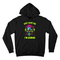 Gamer For Teens Video Gaming Funny Skull Hoodie