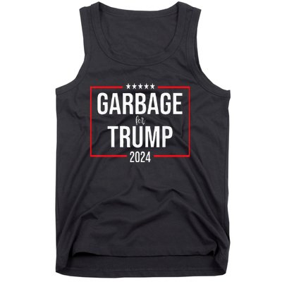 Garbage For Trump Make American Garbage Great Again Tank Top