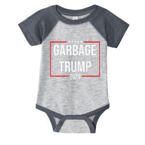 Garbage For Trump Make American Garbage Great Again Infant Baby Jersey Bodysuit