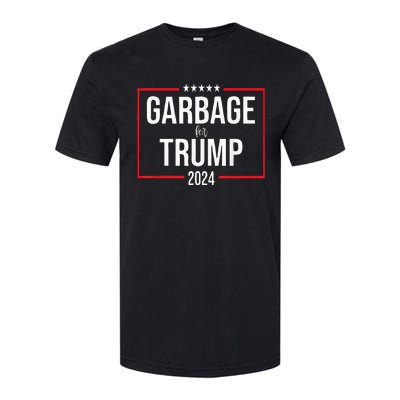 Garbage For Trump Make American Garbage Great Again Softstyle CVC T-Shirt