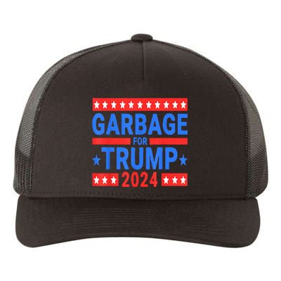 Garbage For Trump Yupoong Adult 5-Panel Trucker Hat