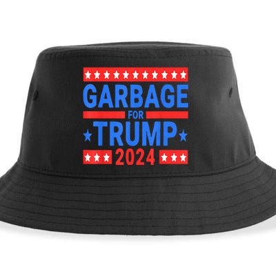 Garbage For Trump Sustainable Bucket Hat