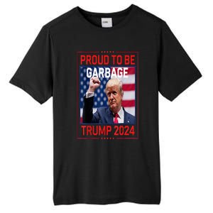 Garbage For Trump Make American Garbage Great Again Tall Fusion ChromaSoft Performance T-Shirt