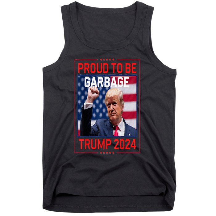 Garbage For Trump Make American Garbage Great Again Tank Top